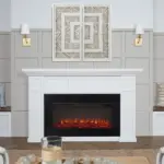 Real Flame Alcott 75″ Landscape Electrics Fireplaces - Image 2