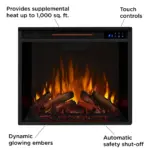 Real Flame Chateau Corner Electrics Fireplace. - Image 3
