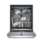 Bosch 800 Series 24 in. Top Control Smart Dishwashers with 42 dBa Sound Level, 3rd-Rack, CrystalDry & Pockets – Stainless Steel - Image 3