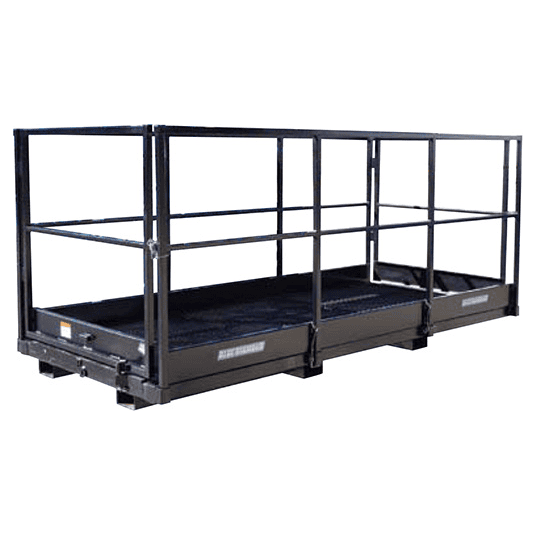 blue-diamond-attachments-4-x-9-8-work-platform-forklift-117020.png Forklift | Work Platform | 4’x 9’8” | Blue Diamond Attachments - Image 1