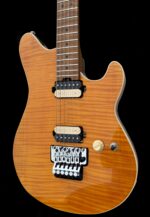 Firefly FFMN Electric guitar With Flamed Maple Top Floyd Rose Tremolo (Transparent Yellow Color) - Image 4