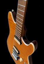 Firefly FFMN Electric guitar With Flamed Maple Top Floyd Rose Tremolo (Transparent Yellow Color) - Image 6