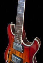 NEW Pegasus Spalted Maple ELECTRIC GUITARS (Cherry Sunburst Color) - Image 7