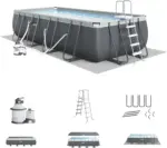Intex Ultra XTR 24 ft. x 12 ft. Rectangular 52 in. Hard Sides - Image 4
