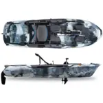 3 Waters Big Fish 108′ Length Urban Camo Pro Fish Pedals Drive Cathedral Hull - Image 4