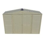 DuraMax 10.5ft x 2.75ft SidePro Vinyl Shed with Foundation Kit - Image 7