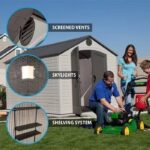 Lifetime Outdoor Storage Shed – 8′ x 12.5′ - Image 15