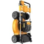 21 in. 20-Volt Cordless Electric Manual Walk Behind Self Propelled Mower with Two 12 Ah Flexvolt Batteries and Charger - Image 6