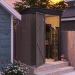 5 ft. W x 3 ft. D Metal Storage Shed
