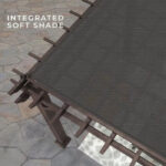 Backyard Discovery 14 ft. x 10 ft. Steel Traditional Pergola - Image 2