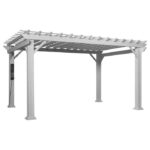 Backyard Discovery 14 ft. x 10 ft. Steel Traditional Pergola - Image 9