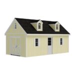 Best barns 12-ft x 20-ft Arlington with Floor Gable Engineered Storage Shed Installation Included - Image 2
