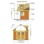 Best barns Hampton 12×16 Wood Storage Shed Kit Installation Included - Image 8