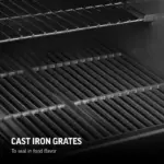 Char-Griller Texas Trio 3-Burner Dual Fuel Grills with Smoker - Image 3