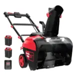PowerSmart 80V 21″ Cordless Snow Blower with 2 Batteries and Chargers - Image 3