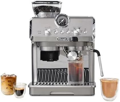 qwertyu11-2.webp De’Longhi La Specialista Arte Evo Espresso Machine – Compact Cold Brew Coffee Maker with Grinder, Milk Steam Wand/Frother & Tamping Tools – Home Barista Kit for Lattes, Cappuccinos, Iced Coffees - Image 1