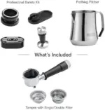 De’Longhi La Specialista Arte Evo Espresso Machine – Compact Cold Brew Coffee Maker with Grinder, Milk Steam Wand/Frother & Tamping Tools – Home Barista Kit for Lattes, Cappuccinos, Iced Coffees - Image 3