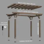 Backyard Discovery Somervilles Pergola - Image 3