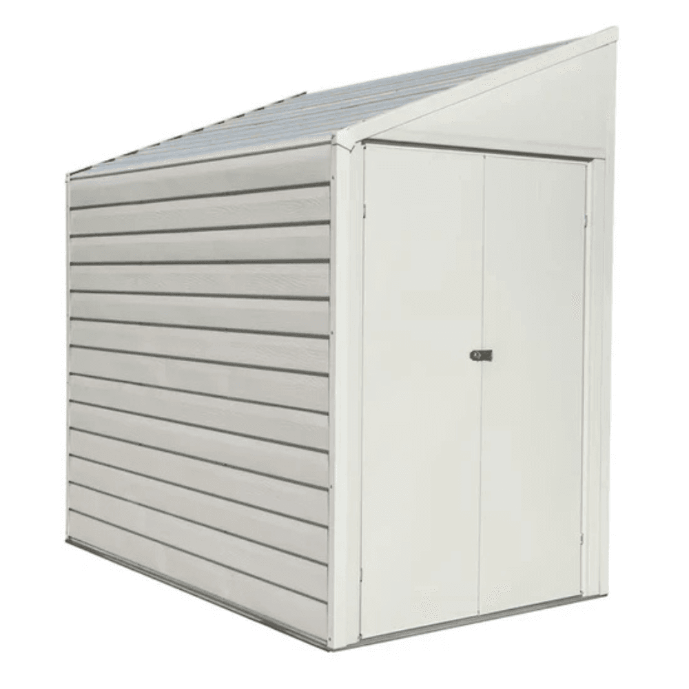 saybrokeeer-product-231-image-1.png Arrow Yardsaver 4′ x 7′ Galvanized Steel Lean-To Storage Shed - Image 1