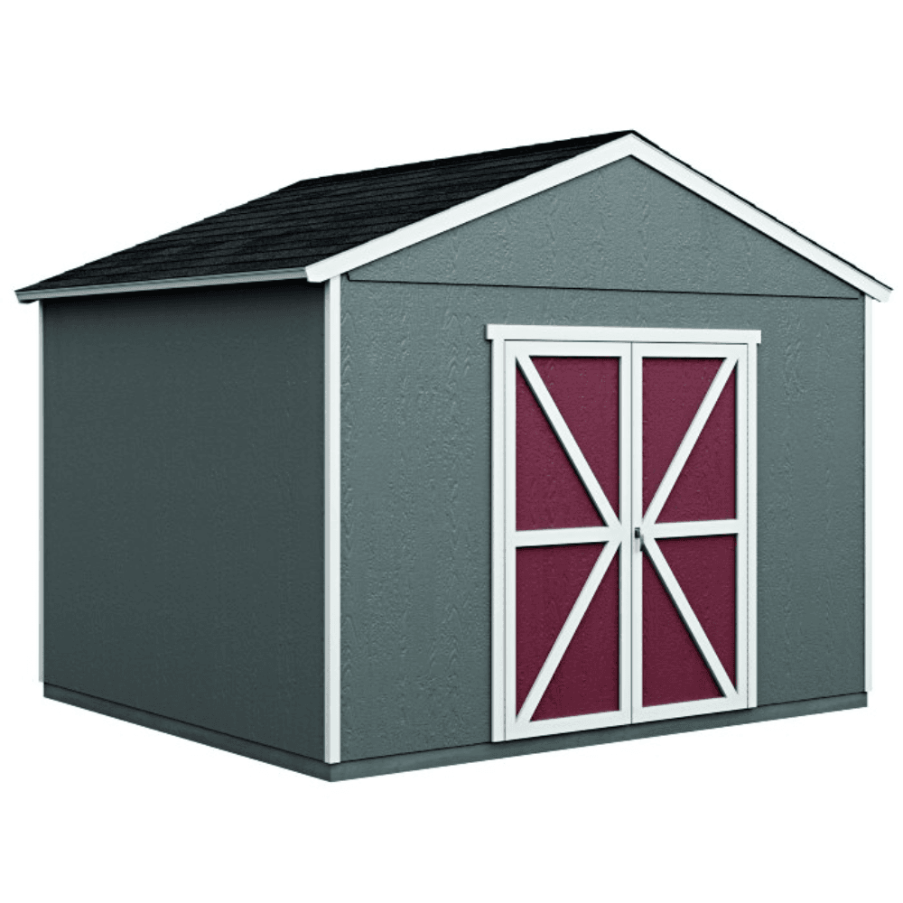 saybrokeeer-product-232-image-1.png Handy Home Products Astoria 12′ x 12′ Wood Outdoor Storage Shed - Image 1