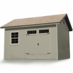 Handy Home Products Beachwood 10′ x 12′ Wood Outdoor Storage Shed