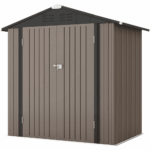 Craftsman 7′ x 7′ Steel-Reinforced Resin Outdoor Storage Shed with Floor