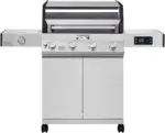 Monument Grills Eminence 405 |Tech Stainless Propane Gas Grills Eminence 405 & Cast Iron Cooking Plate