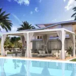 EROMMY 12’x24′ Outdoor Louvered Pergola Gazebos - Image 4